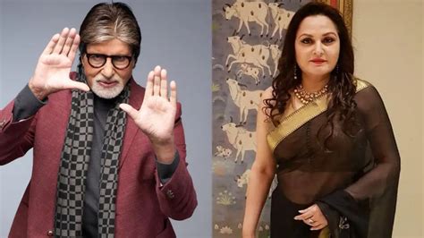 jaya prada vs jaya bachchan|Amitabh Bachchan Birthday EXCLUSIVE: Jaya Prada .